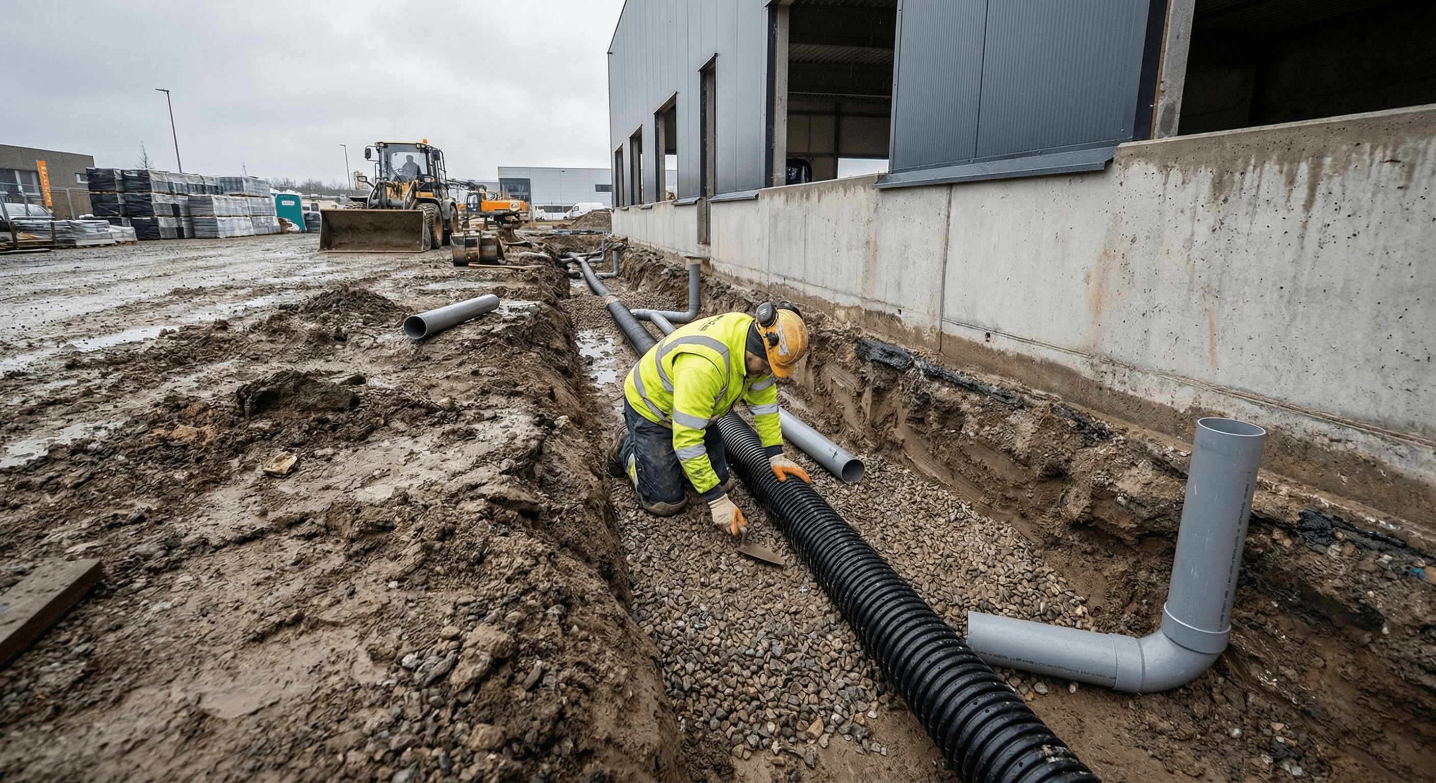 Ремонт дренажных систем